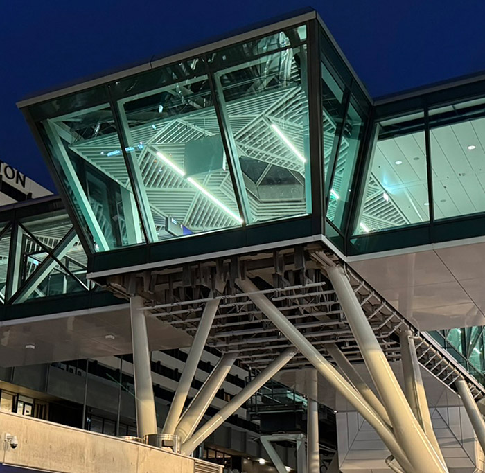 Flughafen Frankfurt - PTS-Station