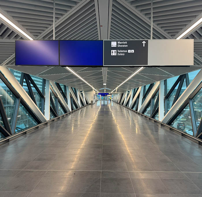 Flughafen Frankfurt - PTS-Station