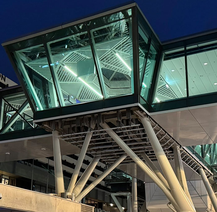 Flughafen Frankfurt - PTS-Station