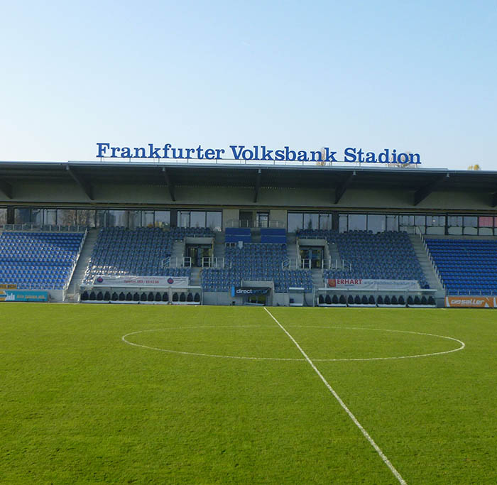 Frankfurter Volksbank Stadion - Rekonstruktion der Haupttribüne